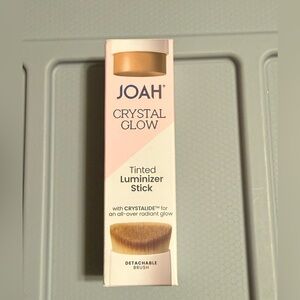JOAH Crystal Glow Tinted Luminizer Stick - Highlighter, Nude Beige, NEW